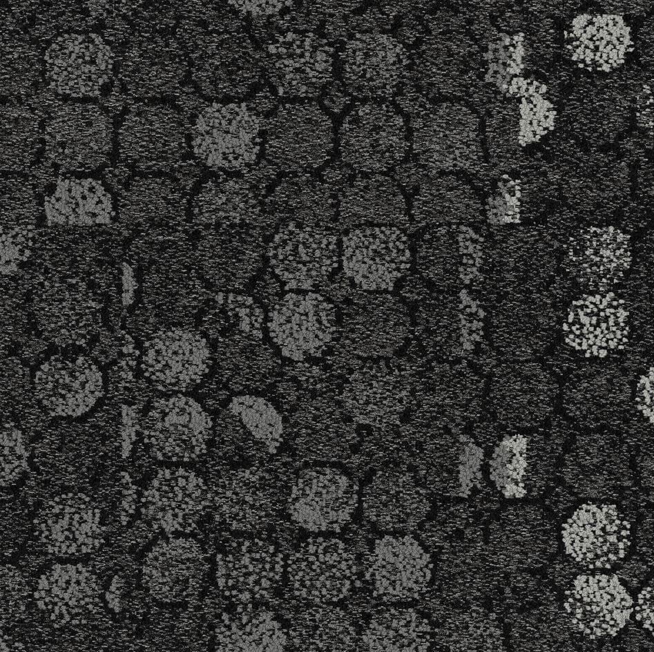 Carpet Tile Broom Street 20"x20" Black Glass