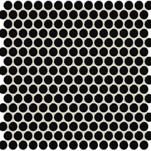DaltileRetroRoundsCanvasBlack1Glossy