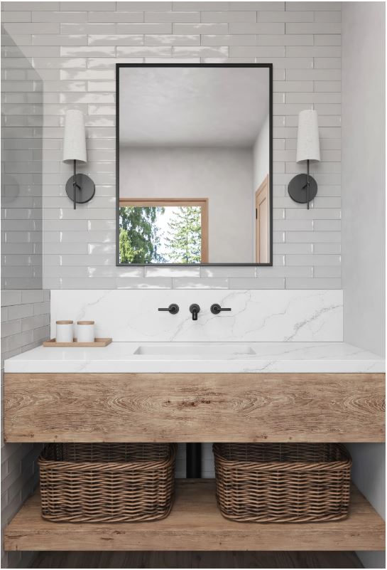 Subway Tile G.Bella White 2-3/4"x 11" Glossy