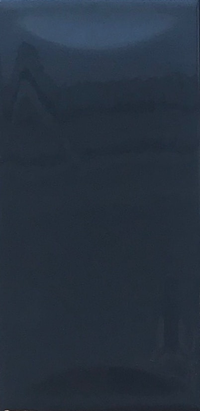 Subway Wall Tile 4" x 8" Glossy Dark Grey